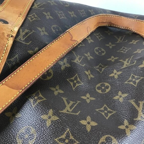 LOUIS VUITTON M41222 Monogram Sac version Hand Bag Travel Bag Duffle Bag - Picture 10 of 16